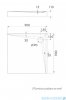 Schedpol Schedline Solidstep brodzik kwadratowy Biały 90x90x11cm 3ST.S1K-9090
